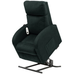 Loops Comfortable Blue Rise And Recline Lounge Chair With Single Motor - thumbnail 3