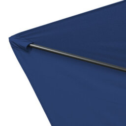 Sundaze 2X3M Blue Rectangle Garden Parasol Umbrella Patio Sun Shade Canopy Crank Tilt With Base - thumbnail 3