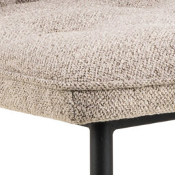 Wyld Haus Buttonfern Set Of 2 Beige Diamond Upholstered Dining Chairs - thumbnail 6