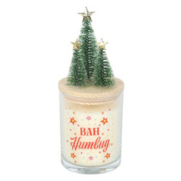Something Different Bah Humbug Orange And Clove Candle White/green (One Size) - thumbnail 1