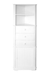 Orsina Versatile Design Corner Unit, Contemporary Shelf Unit For Living Room, Durable Design Corner Sleek Unit - thumbnail 1