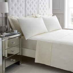Gc Gaveno Cavailia 200 Thread Count Egyptian Cotton Flat Sheet Double Cream