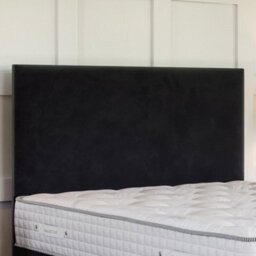 Divan Base Direct Plush Black Platform Top Divan Bed No Storage Base Only 2Ft6 Small Single - thumbnail 2