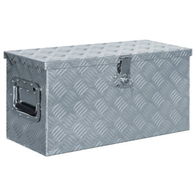 Walplus Aluminium Box 61.5X26.5X30 Cm Silver - image 1