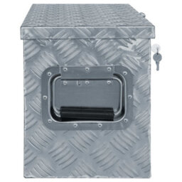 Walplus Aluminium Box 61.5X26.5X30 Cm Silver - thumbnail 2