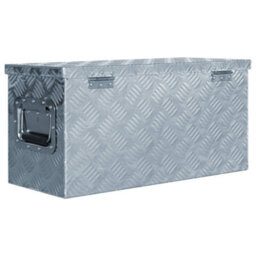 Walplus Aluminium Box 61.5X26.5X30 Cm Silver - thumbnail 3