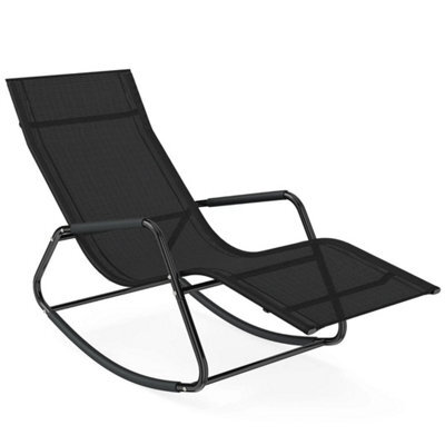 Outdoor Rocking Chair Patio Lounge Chair - image 1