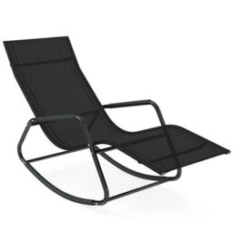 Outdoor Rocking Chair Patio Lounge Chair - thumbnail 1