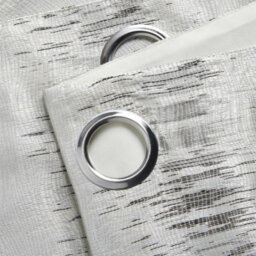 Luxury Living Flections Eyelet Ring Top Curtains Silver - thumbnail 2