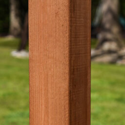 BPS Access Solutions Bps Deluxe Wooden Pergola - 2X2M - Garden Gazebo - Premium Slow Grown Spruce - 80mm Thick Posts - 2031mm Height - thumbnail 8