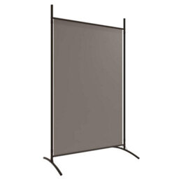 Walplus 2-Panel Room Divider Anthracite 348X180 Cm Fabric - thumbnail 6
