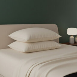 Flannelette Pillowcases Soft Brushed Pillow Covers Warmth And Comfort Cream - thumbnail 1