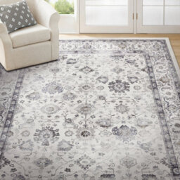 Aspire Homeware Modern Low Pile Area Rug, Non-Slip Living Room Hallway Runner Rugs, Serene Design (L)110Cm X (W)60Cm - thumbnail 2