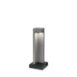 Ideal Lux Luminosa Titano Integrated Led Outdoor Bollard Lamp 1 Light Granite 3000K Ip55