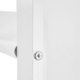 Living And Home Warm White Square 360-Degree Rotating Full-Length Mirror, 40Cm Diameter X 168Cm Height - thumbnail 5