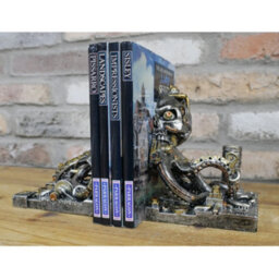 Gifts Direct 2 U Steampunk Octopus Skull Bookends - thumbnail 3