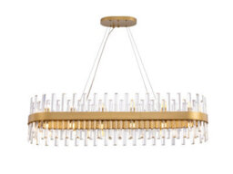 Luminosa Lighting Luminosa Grace Bar Pendant Ceiling Light Gold 28Xg9 400Lm - Uk Stock - thumbnail 5
