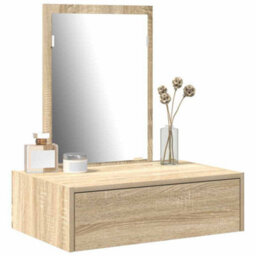 Walplus Dressing Table Brown 60 X 40 X 70 Cm Engineered Wood - thumbnail 3