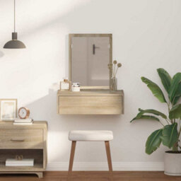 Walplus Dressing Table Brown 60 X 40 X 70 Cm Engineered Wood - thumbnail 4