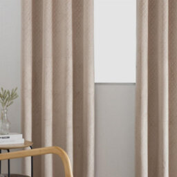Luxury Living Temple Velvet Ring Top Curtains Latte - thumbnail 9