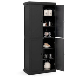 Kitchen Buffet Sideboard Freestanding Pantry Cabinet Storage Cupboard - thumbnail 1