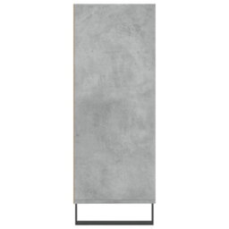 Berkfield Shelf Cabinet Concrete Grey 69.5X32.5X90 Cm Engineered Wood - thumbnail 5