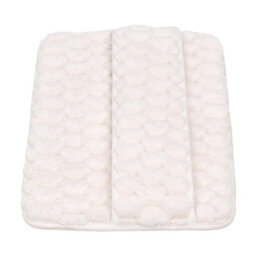 Darphe Rectangular Warm Beige Non-Slip Polyester Bath Mat 80X50Cm - thumbnail 5