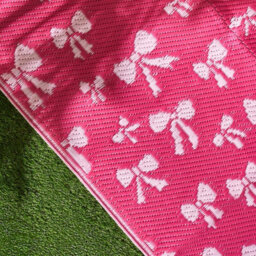 Ohs Bows Reversible Outdoor Garden Rug Waterproof Area Mat - thumbnail 2
