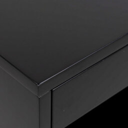 Wyld Haus Cholet Square Bedside Table With 1 Drawer In Black - thumbnail 5