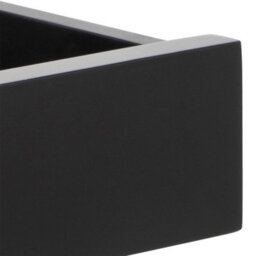 Wyld Haus Cholet Square Bedside Table With 1 Drawer In Black - thumbnail 7