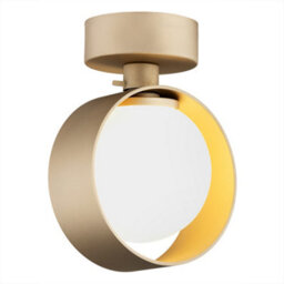 Luminosa Lighting Luminosa Massimo Plus Outdoor Globe Wall Lamp Opal Matt, Gold Ip44 - thumbnail 4