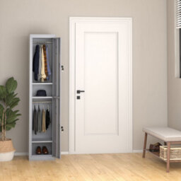 Viokef Vinsetto 1.8M Locker Office Cabinet Storage Cold Rolled Steel W/ Storage Shelves - thumbnail 1
