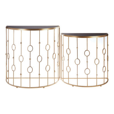 Orsina Sleek And Sturdy Art Deco Console Tables, Durable Hallway Table, Easily Maintained Modern Console Table - image 1