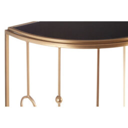 Orsina Sleek And Sturdy Art Deco Console Tables, Durable Hallway Table, Easily Maintained Modern Console Table - thumbnail 4
