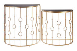 Orsina Sleek And Sturdy Art Deco Console Tables, Durable Hallway Table, Easily Maintained Modern Console Table - thumbnail 6