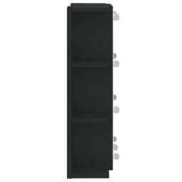 Walplus Mirror Cabinet With Led Black 70X16.5X60 Cm - thumbnail 9