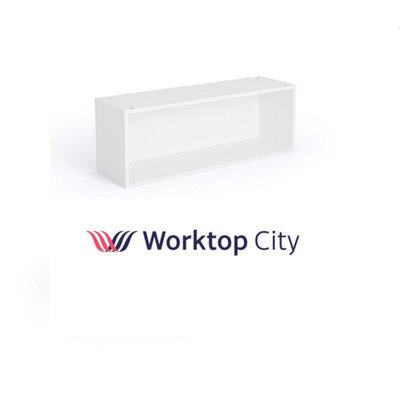 Kitchen Bridging Unit Cabinet 1000mm W 290mm H White By K-Cab - image 1