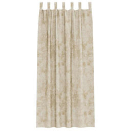 Berkfield Classic Curtain With Curtains 2 Pcs Cream 225 X 140 Cm Velvet - thumbnail 4