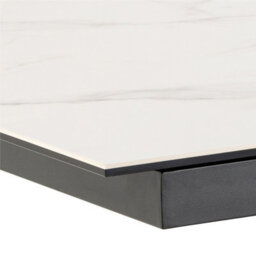 Furniture To Go Heaven Extendable Dining Table With Ceramic White Top (L) 210Cm Seats Up To 6 - thumbnail 9