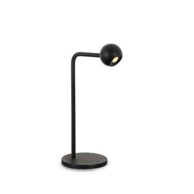 Luminosa Lighting Luminosa Eyes 38.5Cm Table Lamp, 6W Led, 3000K, 390Lm, Sand Black, 3Yrs Warranty - image 1