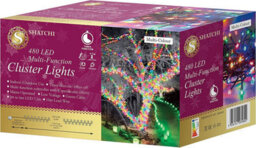 Shatchi 480Leds Multicolour Multifunction Controller With 8 Effects Green Cable Cluster Lights Low Voltage - thumbnail 6