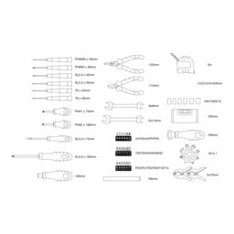 Performance 28 Piece Red Tools Advent Calendar - thumbnail 4