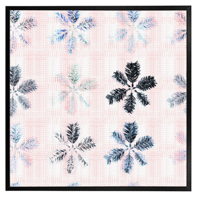 "Andrew Lee Colourful Pine Leaves (Picutre Frame) / 12X12"" / Grey" - image 1