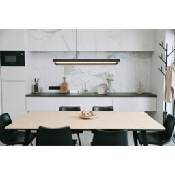 Luminosa Lighting Luminosa Sola Bar Pendant Ceiling Light Matt Black Led Dimmable 2700-6500K Remote Control Timer - thumbnail 9