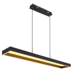 Luminosa Lighting Luminosa Sola Bar Pendant Ceiling Light Matt Black Led Dimmable 2700-6500K Remote Control Timer - thumbnail 5