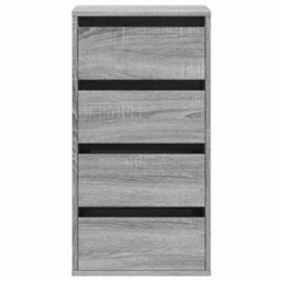Berkfield Corner Chest Of Drawers Grey Sonoma 40X41X76 Cm Engineered Wood - thumbnail 4
