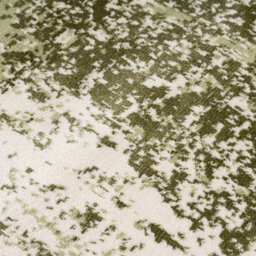 Loomed Sage Green Distressed Abstract Bedroom Living Runner Rug 60X240Cm - thumbnail 3