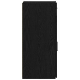 Berkfield Sideboard Black Oak 30X42,5X93 Cm Engineered Wood - thumbnail 6