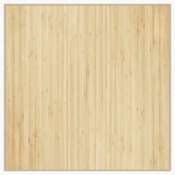 Berkfield Modern Rug Square Light Natural100X100 Cm Bamboo