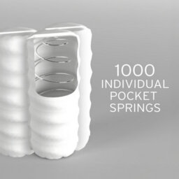 Sareer Furniture Sareer Pocketo 1000 Pocket Sprung Memory Mattress - thumbnail 8